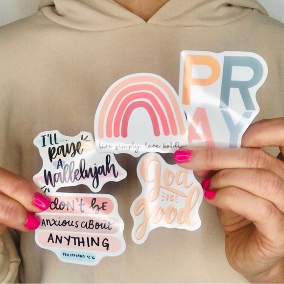 20 Christian Sticker Pack - Picture 1 of 9